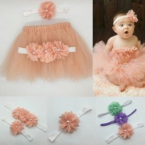 Baby tutu, skirt headband